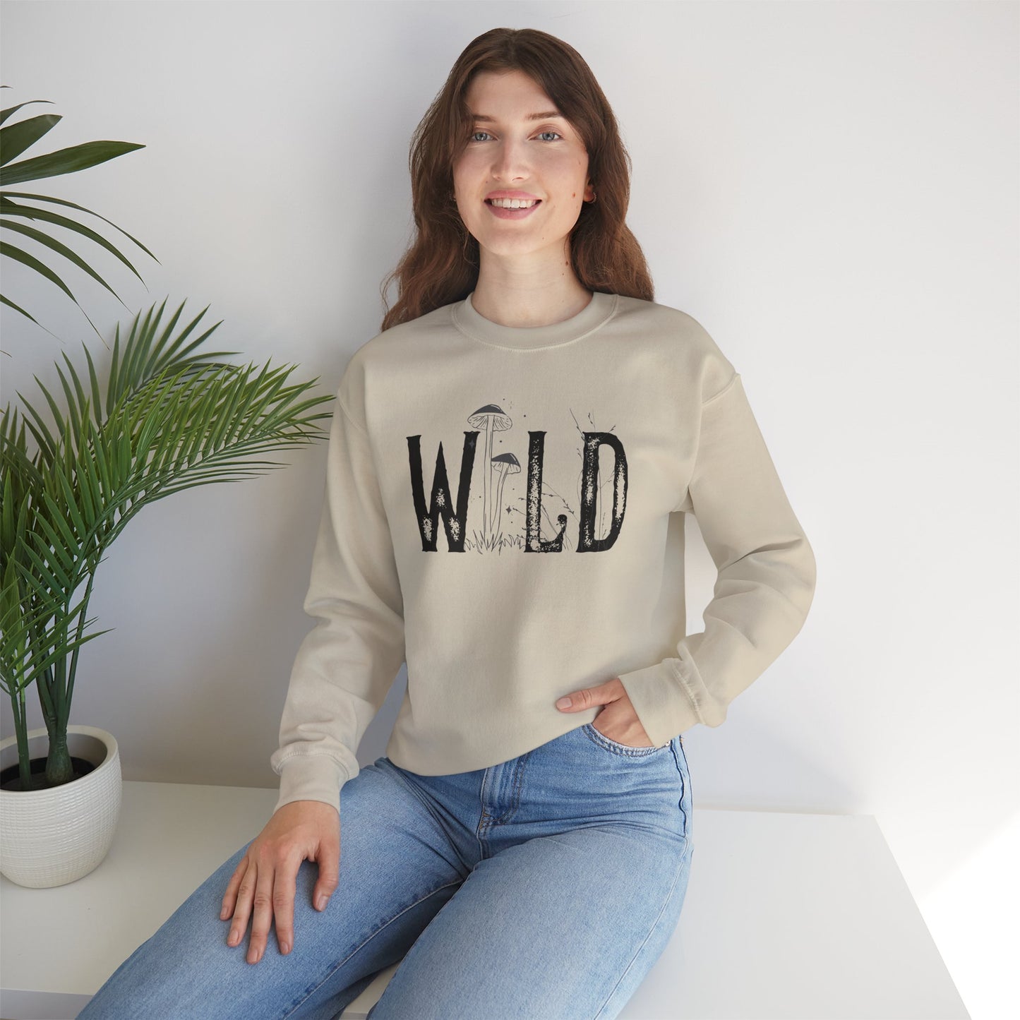 Wild Mushroom Crewneck Sweatshirt