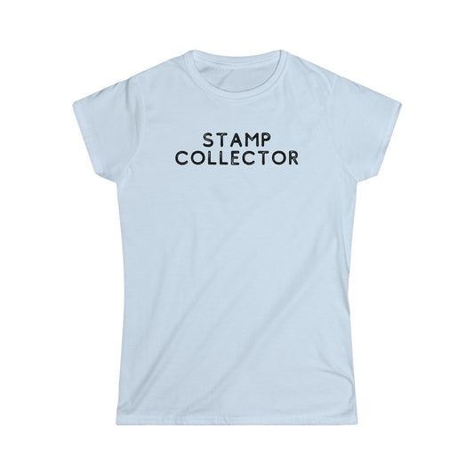 Stamp Collector Passport Softstyle Tee